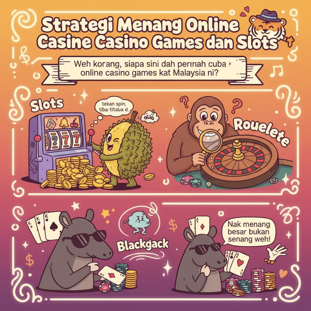 Strategi Menang Online Casino Games dan Slots
